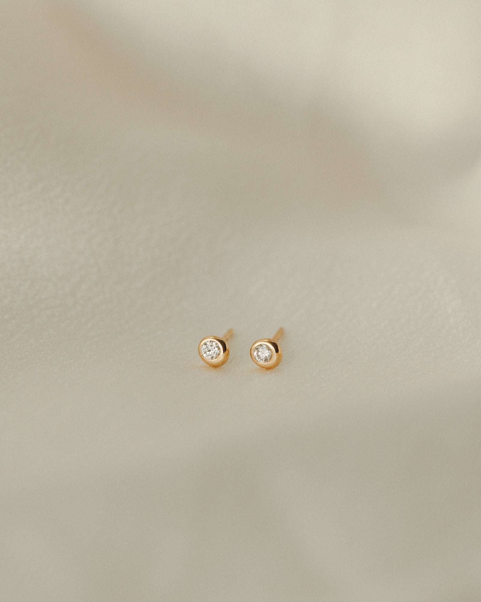 Gaia Diamond Solitaire Studs