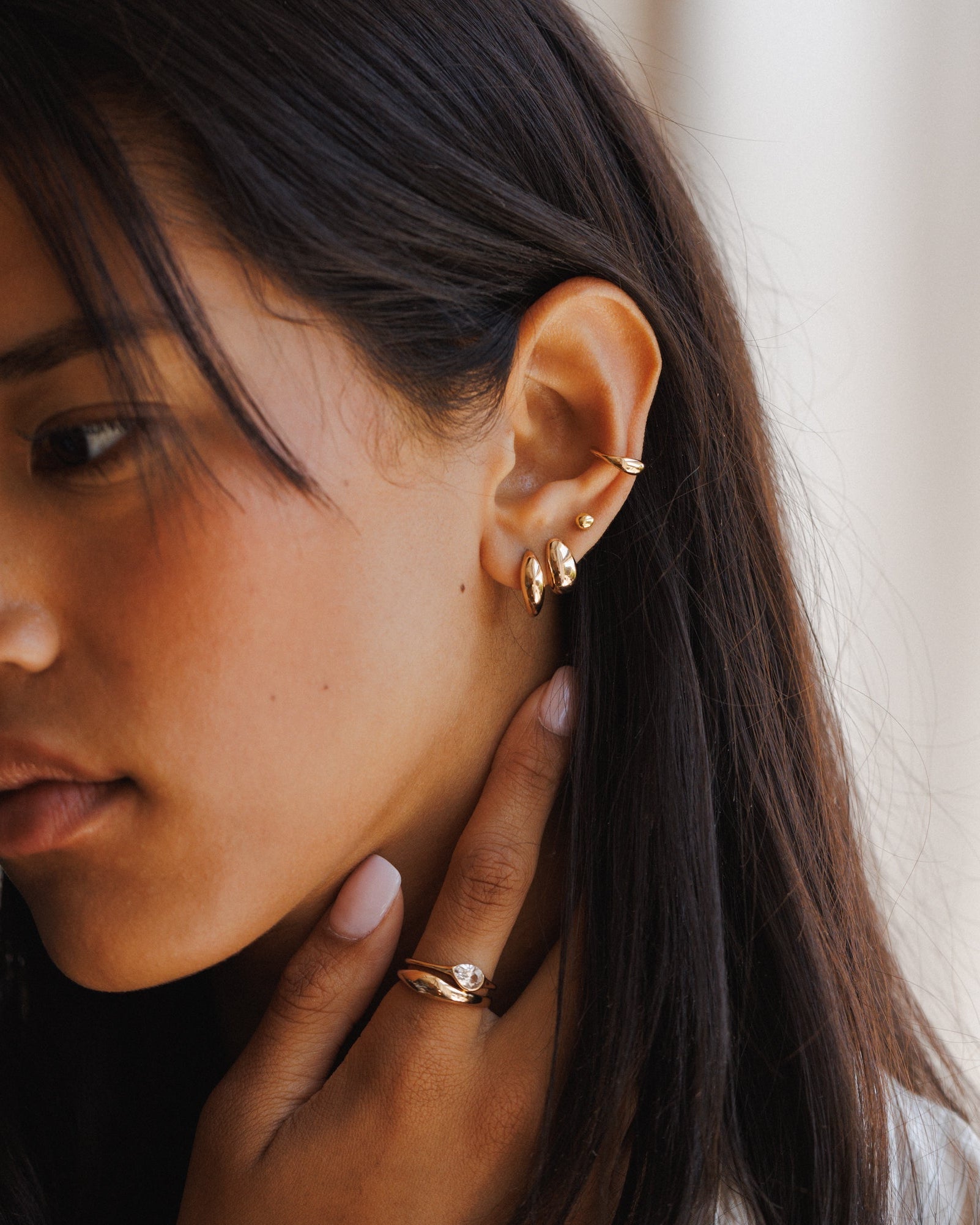 Tiny Pebble Studs