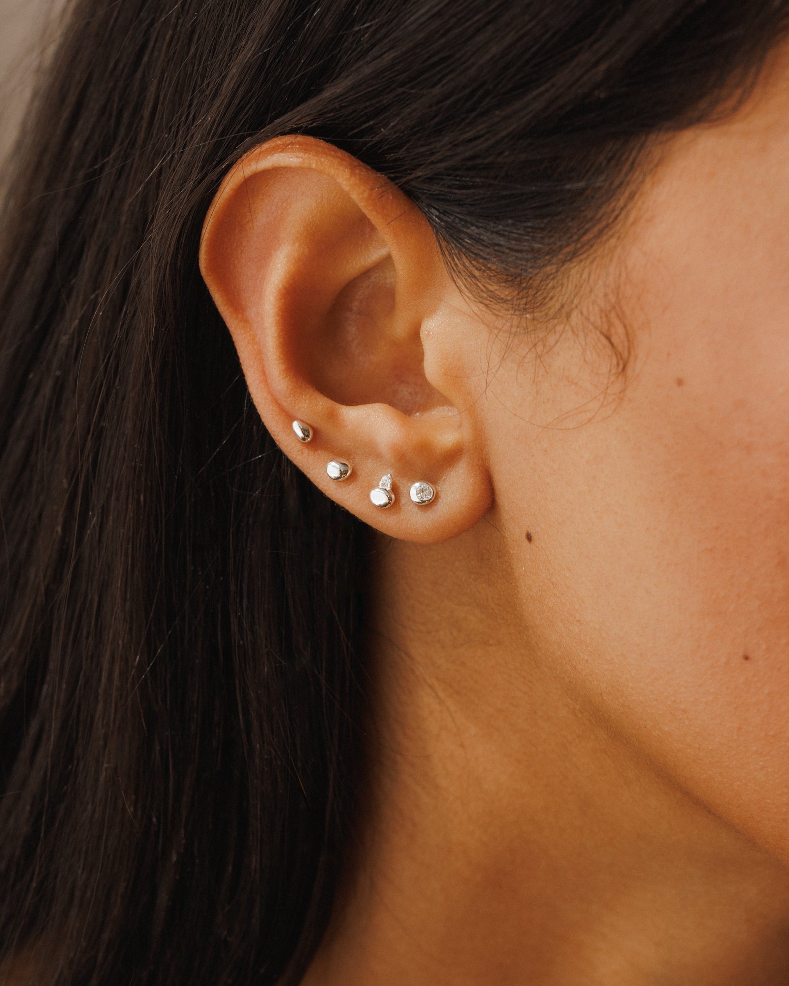 Stacking Stone Stud Set