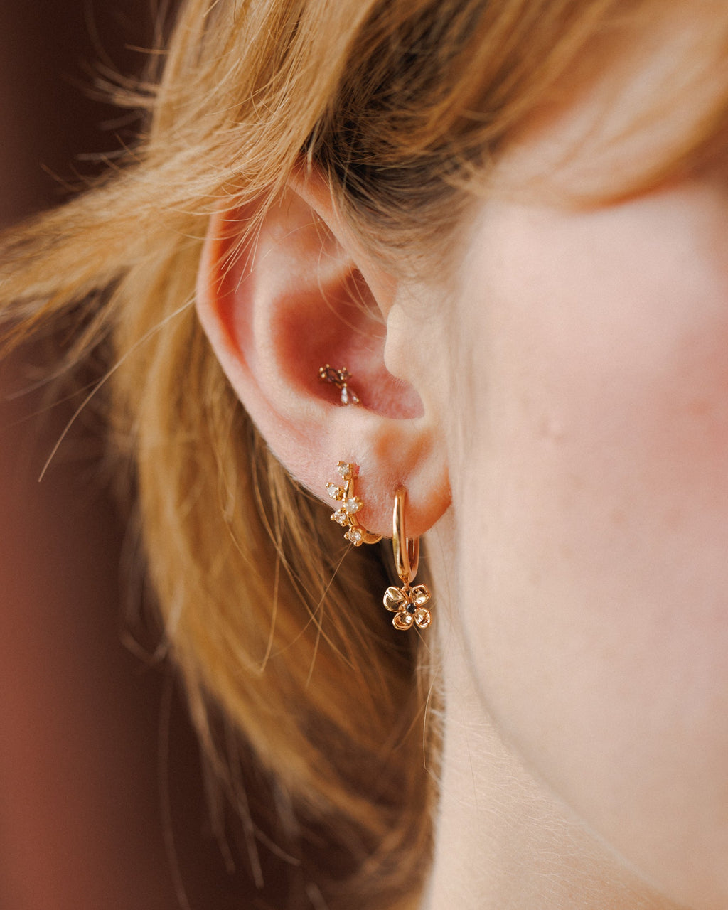 Dewdrop Hoops