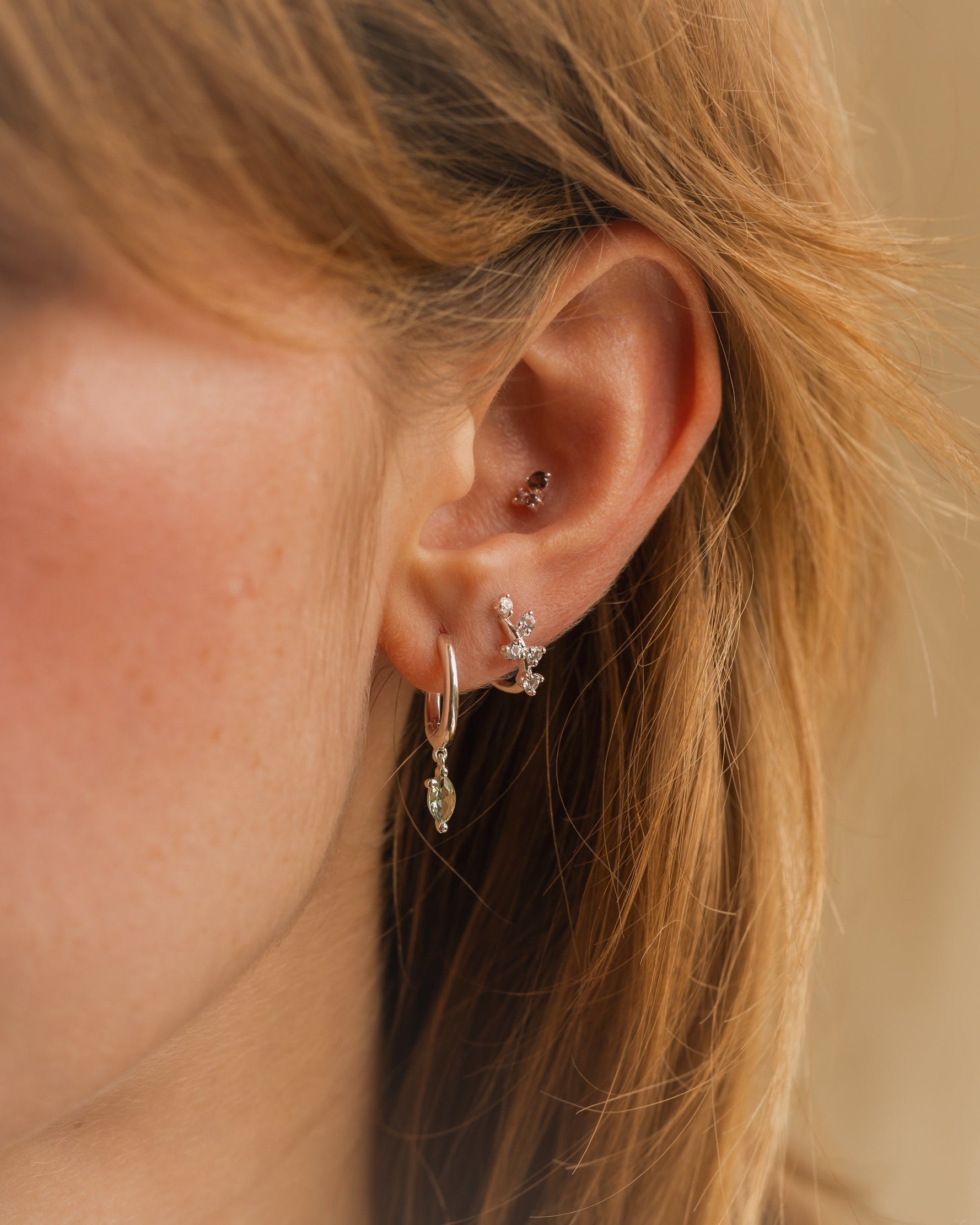 Dewdrop Hoops