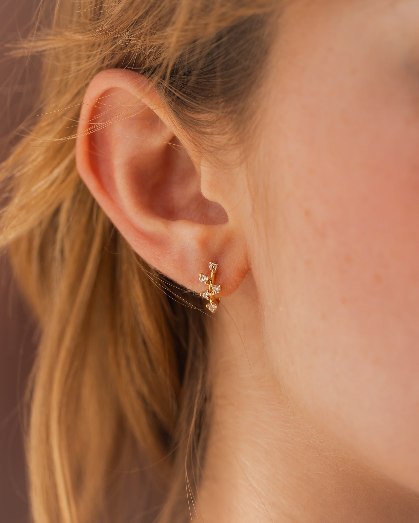 Dewdrop Hoops