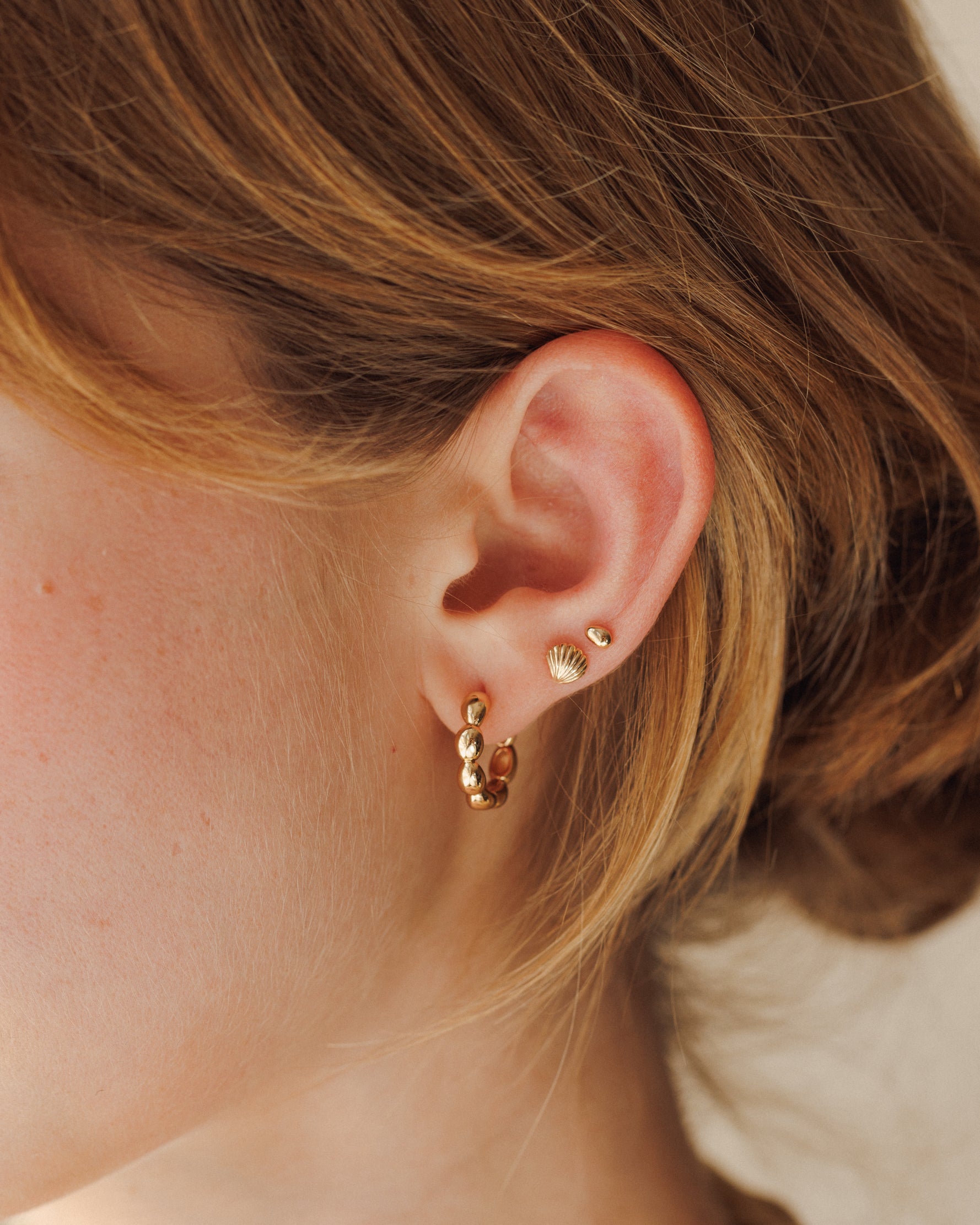 Baby Seashell Studs