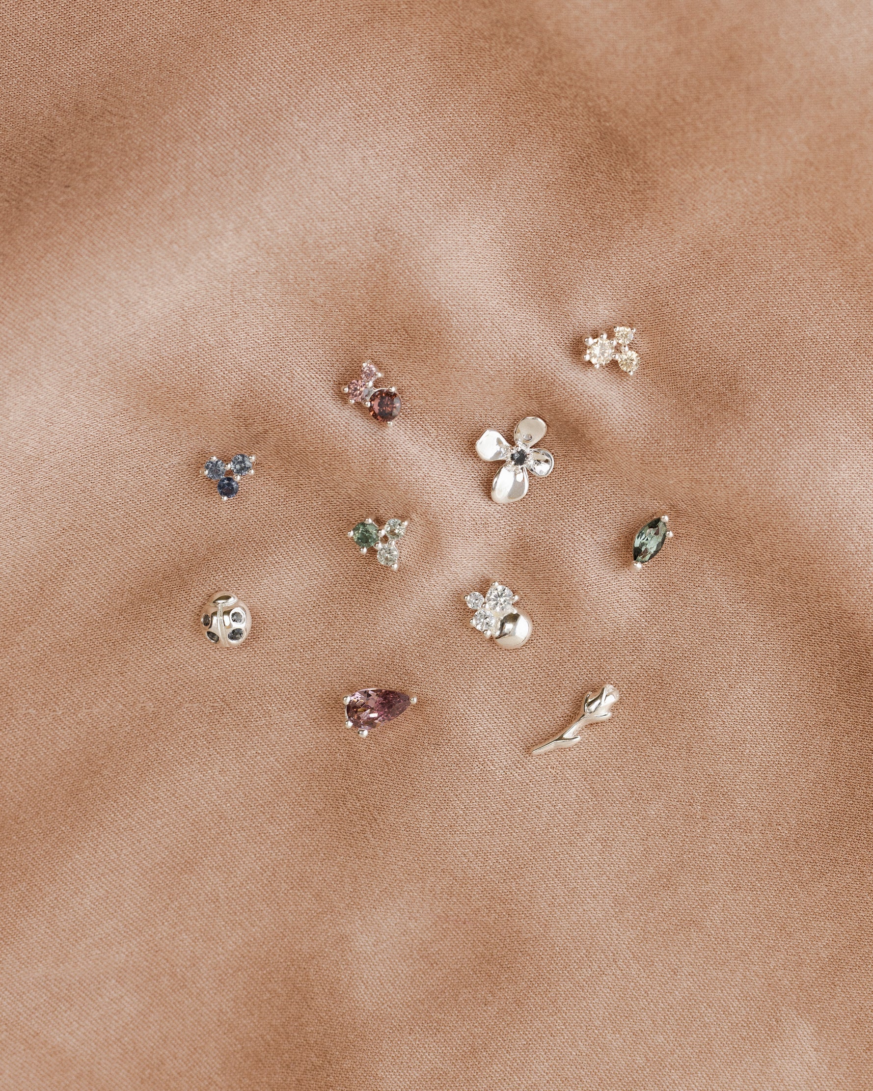 Ladybug Studs