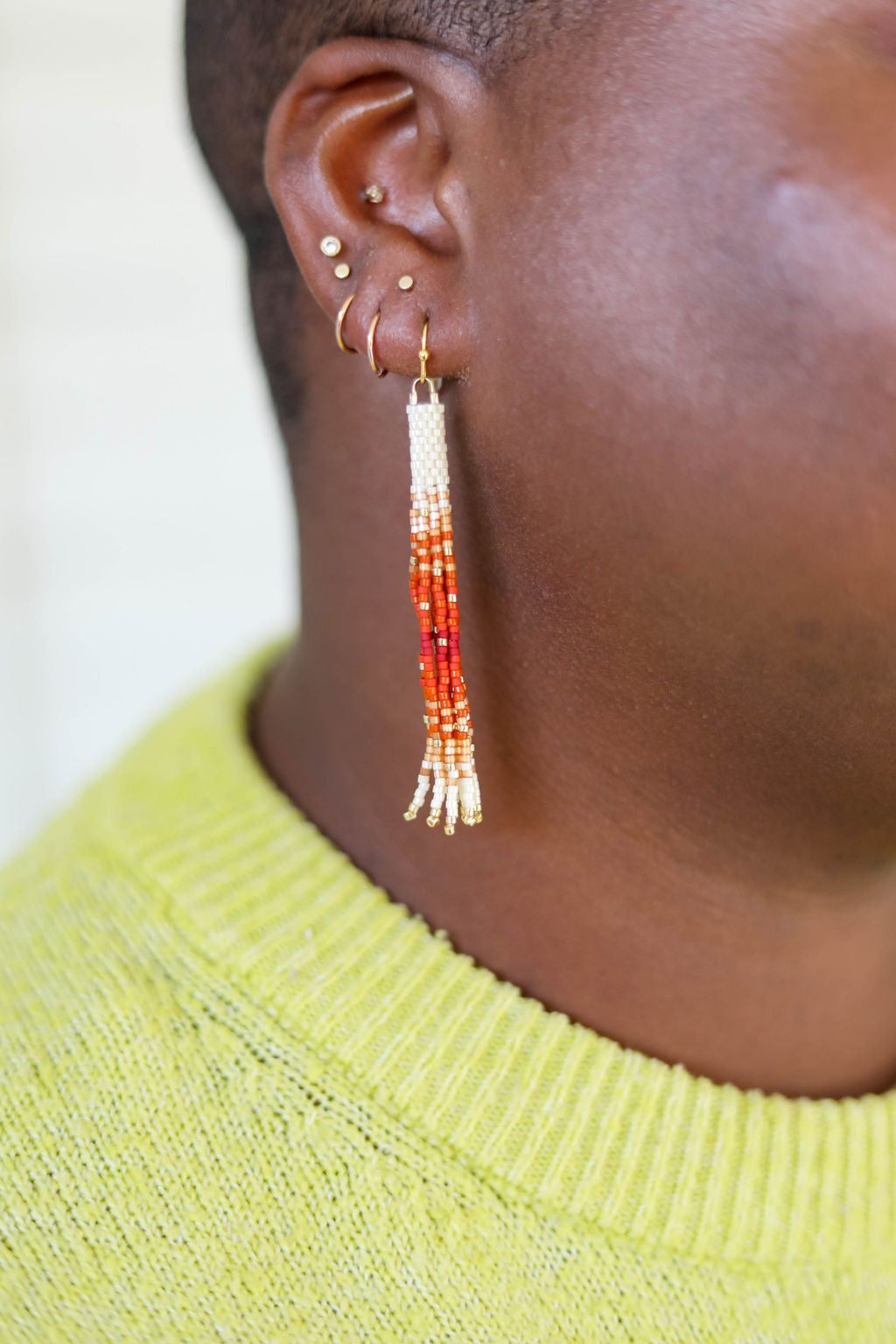 Amanecer Tassel earring