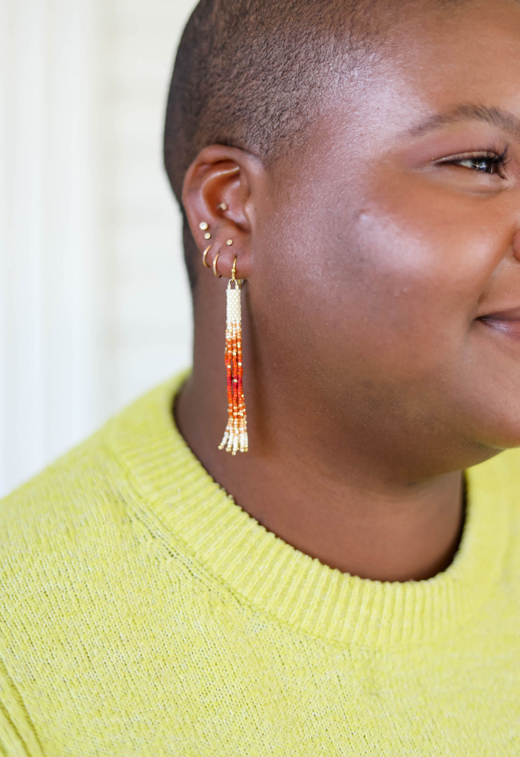 Amanecer Tassel earring