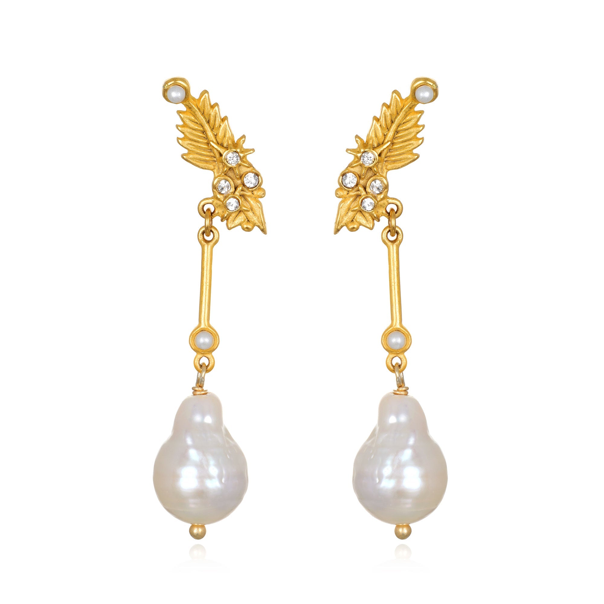 Charmion Pearl Drop Earrings