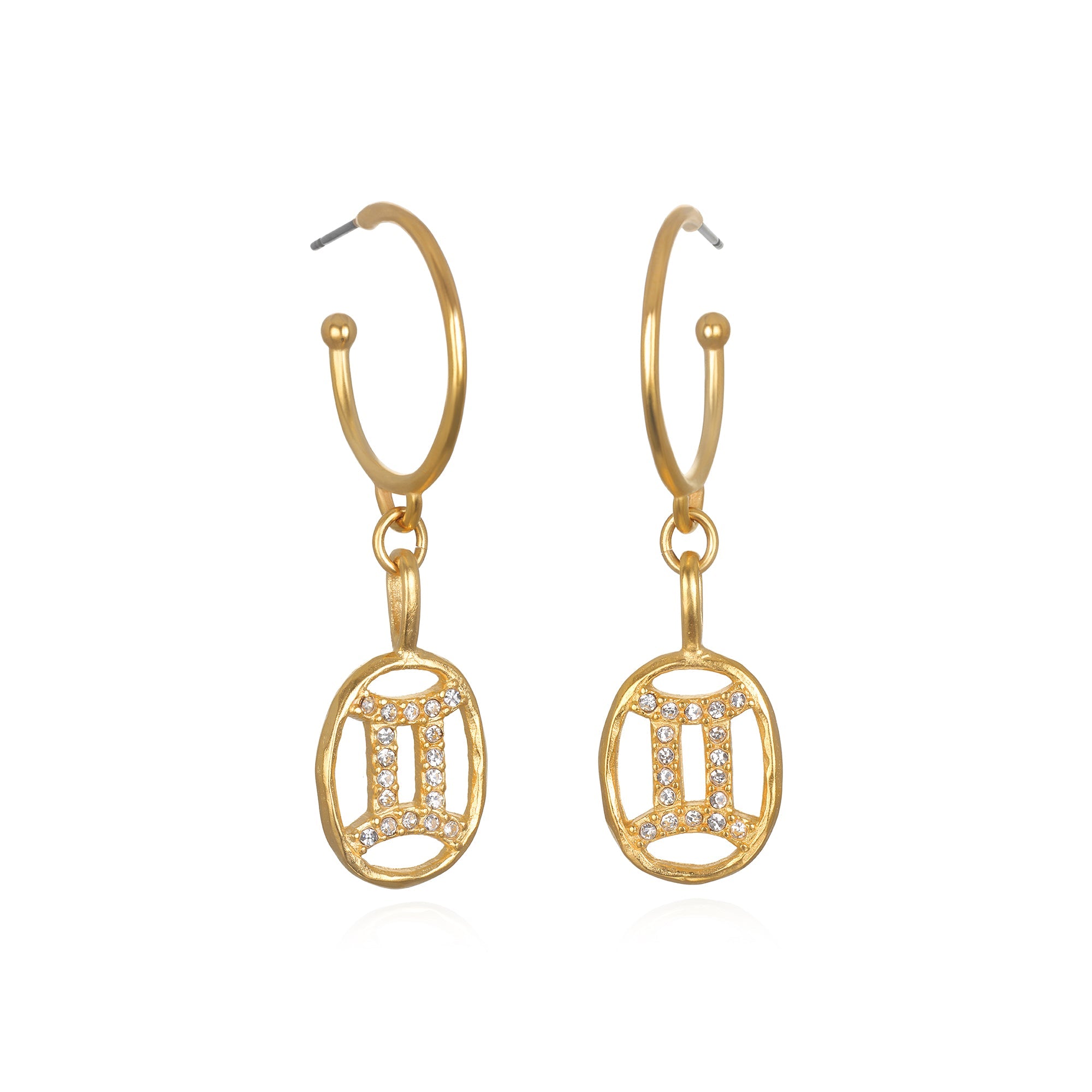 Floating Zodiac Earrings