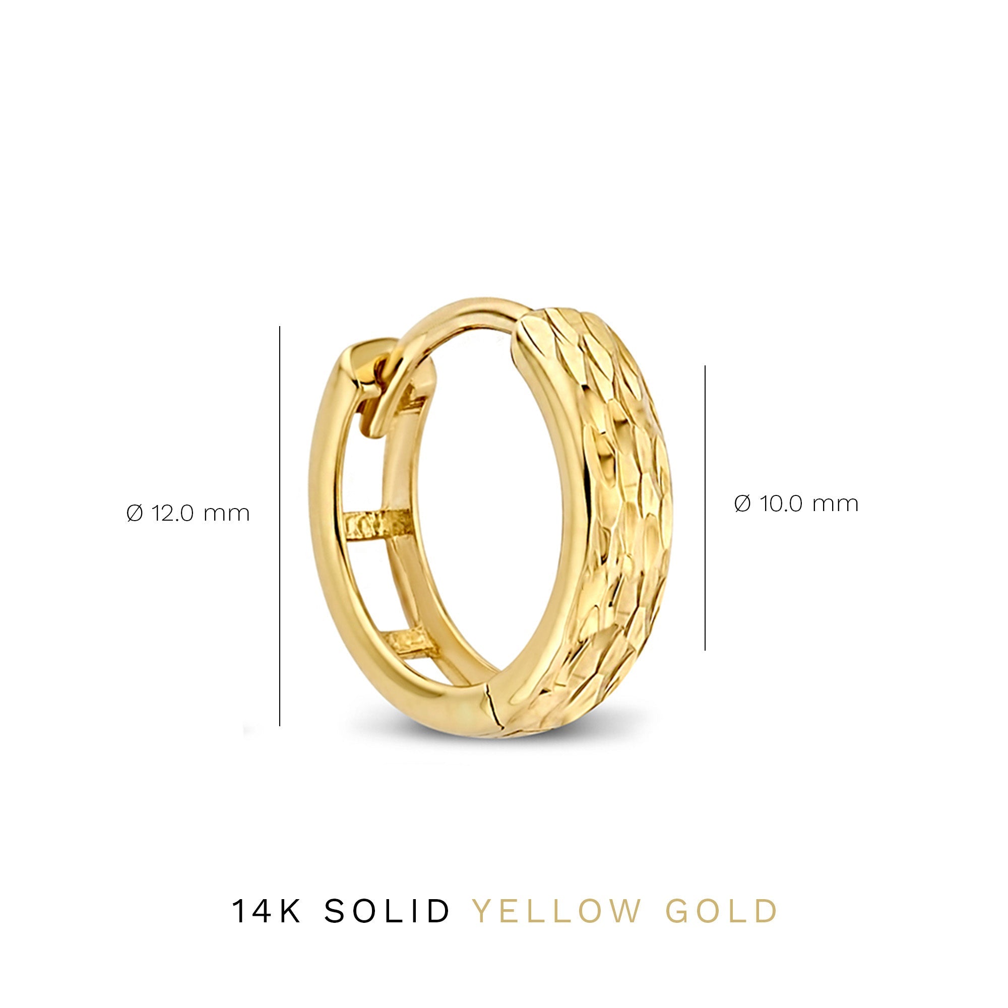 Cadeau d'Isabel 14 karat gold earring set
