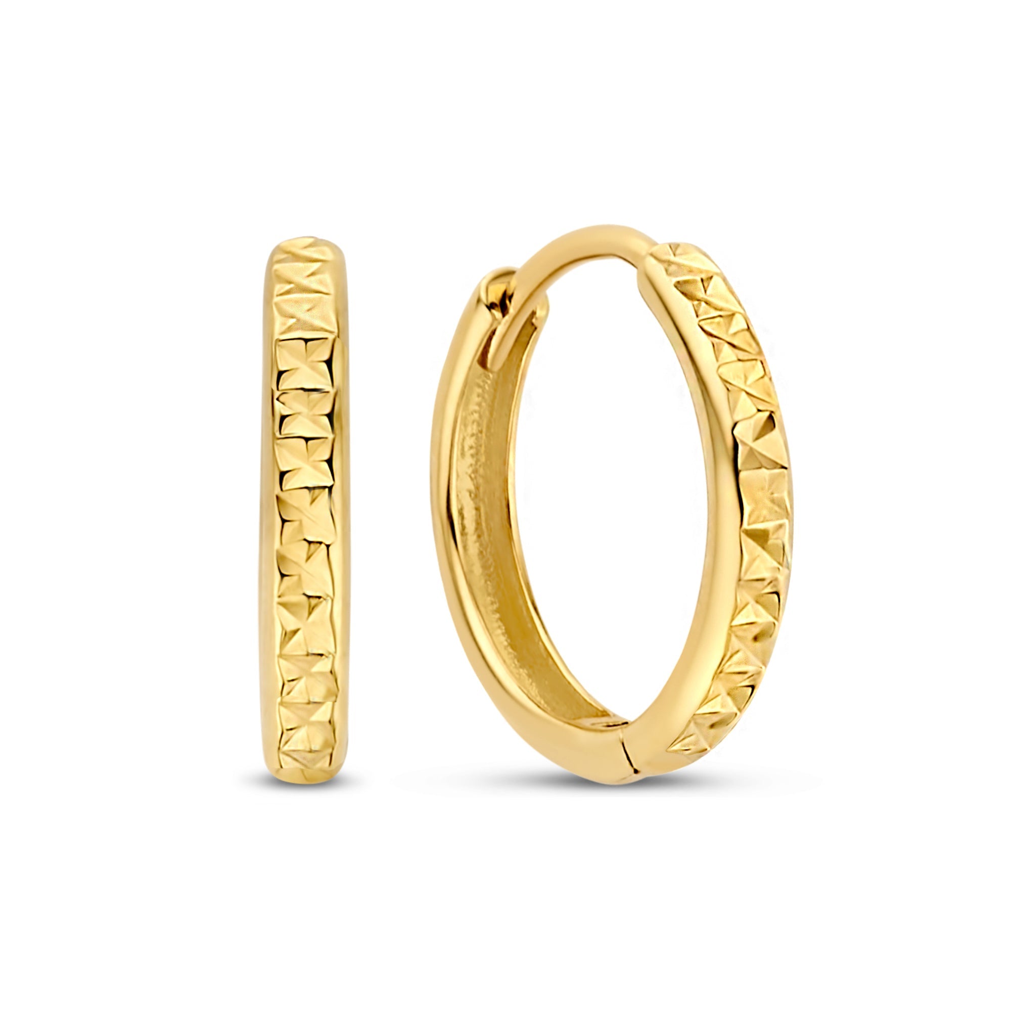 Cadeau d'Isabel 14 karat gold earring set