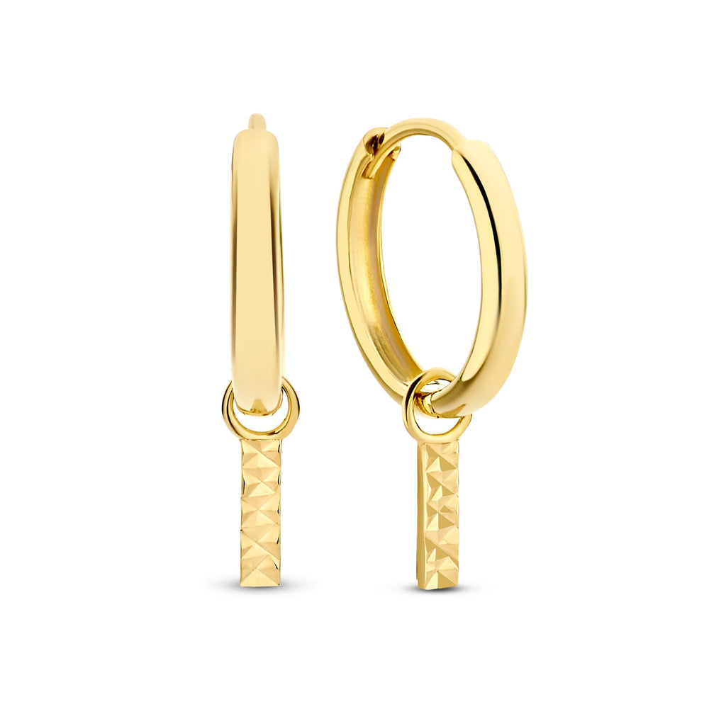 Cadeau d'Isabel 14 karat gold earring set