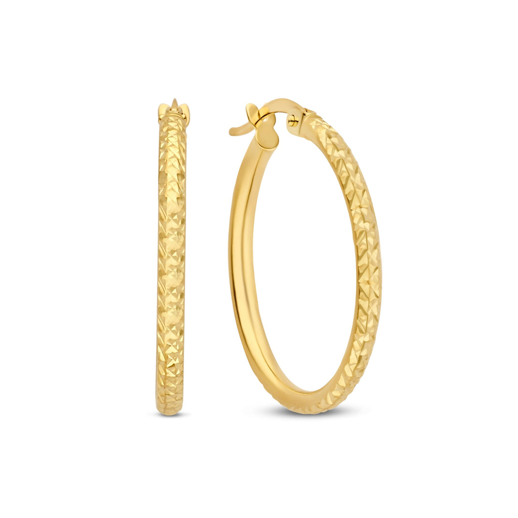 Cadeau d'Isabel 14 karat gold earring set