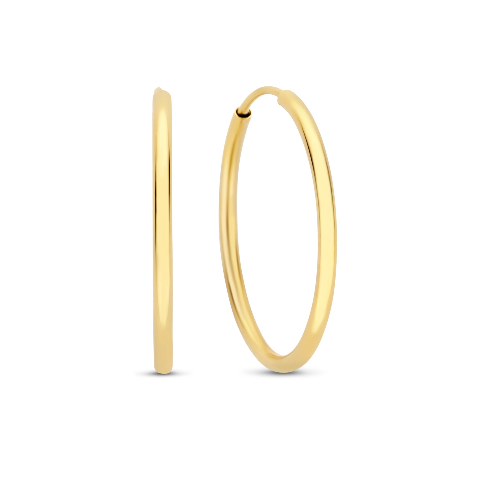 Cadeau d'Isabel 14 karat gold earring set