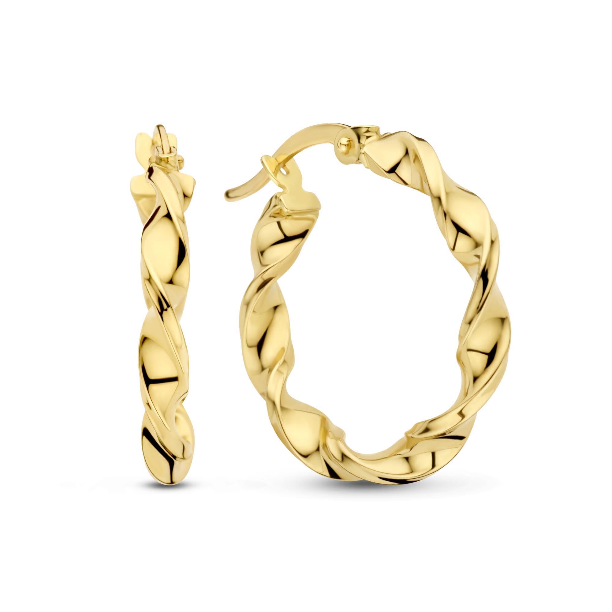 Cadeau d'Isabel 14 karat gold earring set