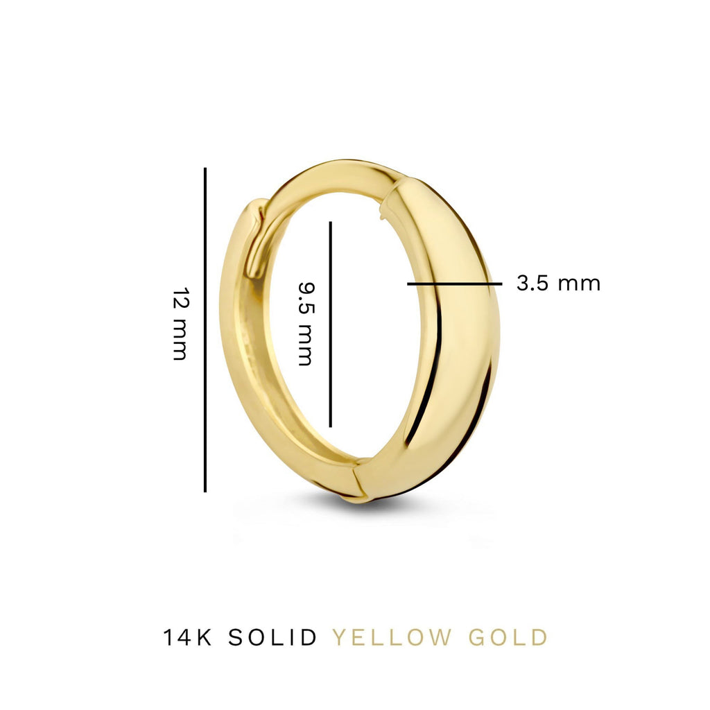 Cadeau d'Isabel 14 karat gold earring set