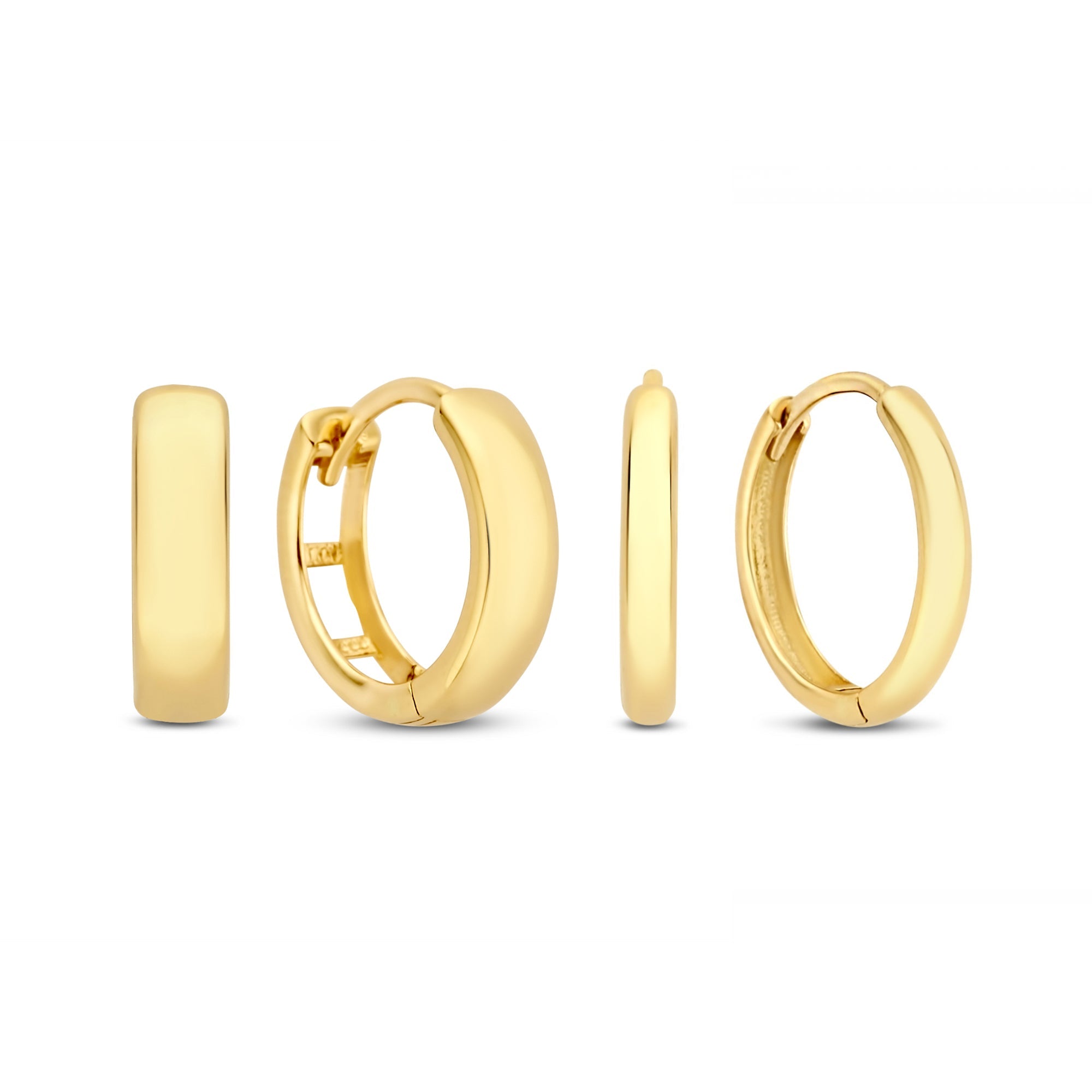 Cadeau d'Isabel 14 karat gold earring set