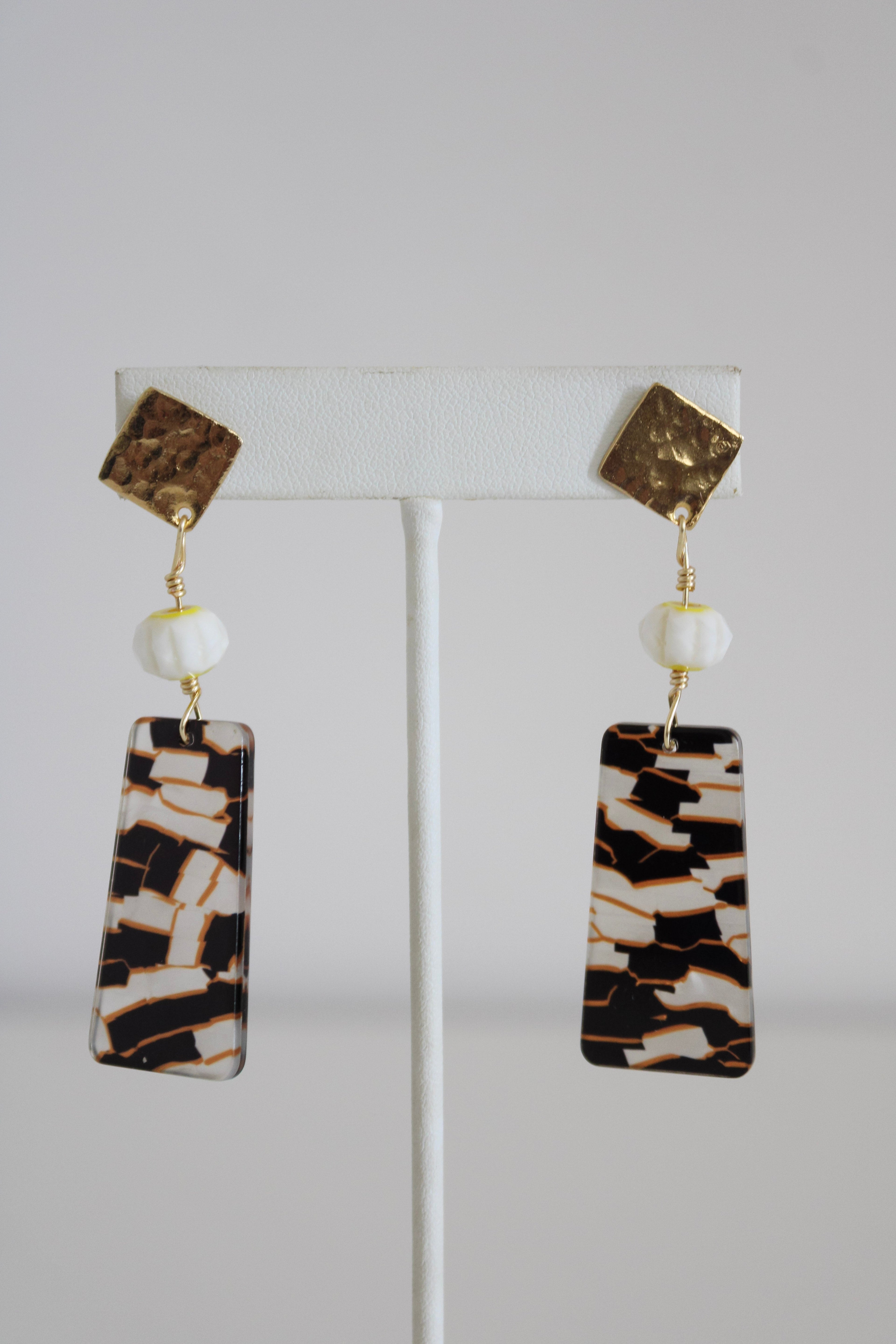 Marble Muse Earrings
