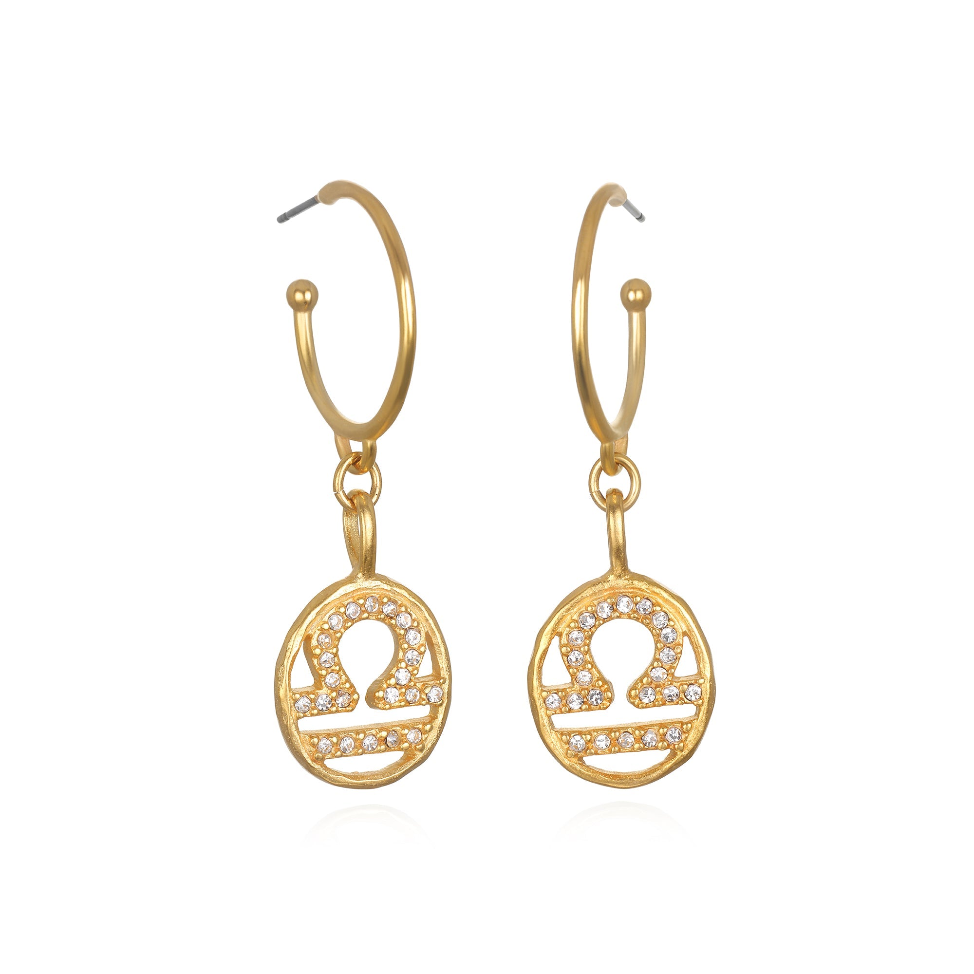 Floating Zodiac Earrings