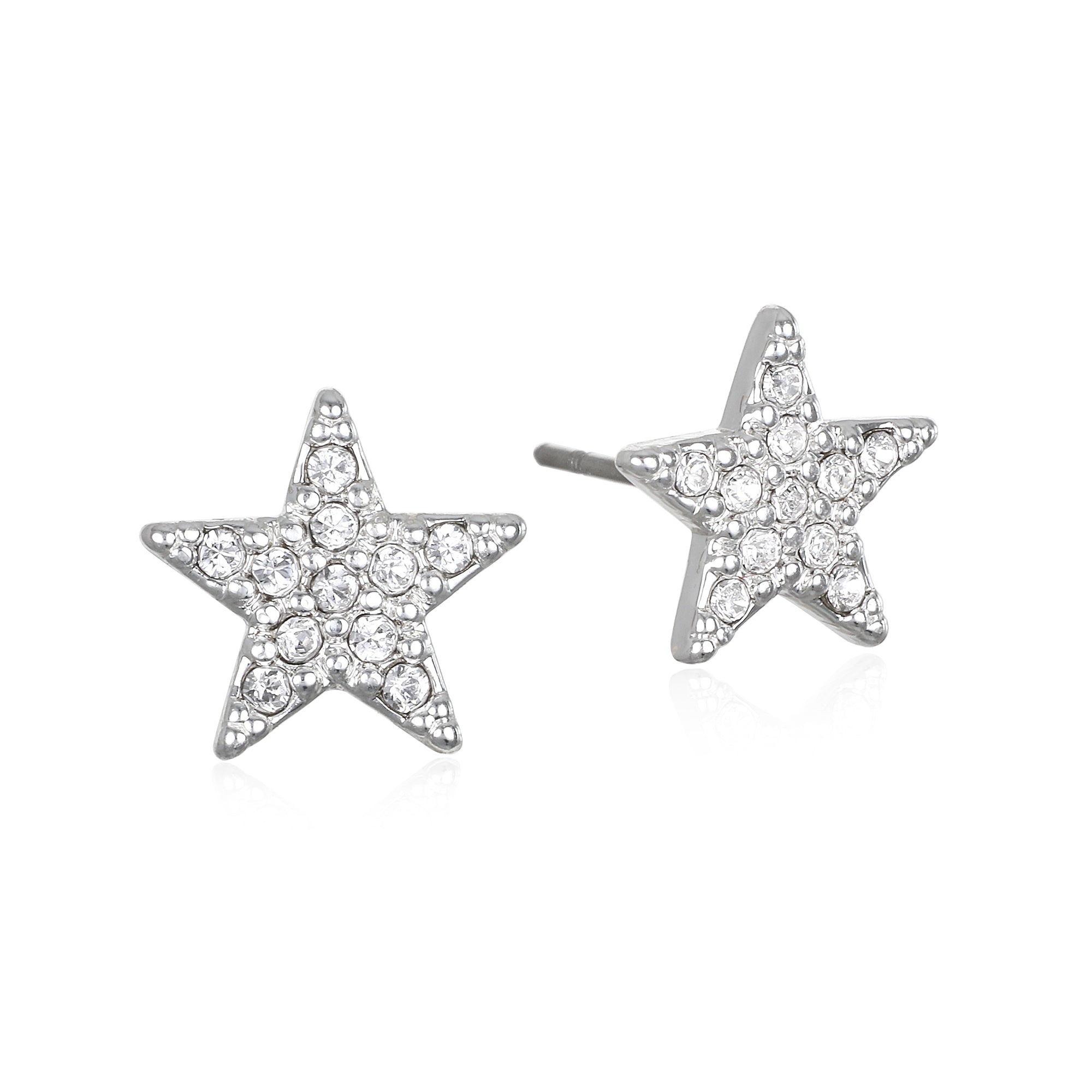 Pavé Star Stud Earrings