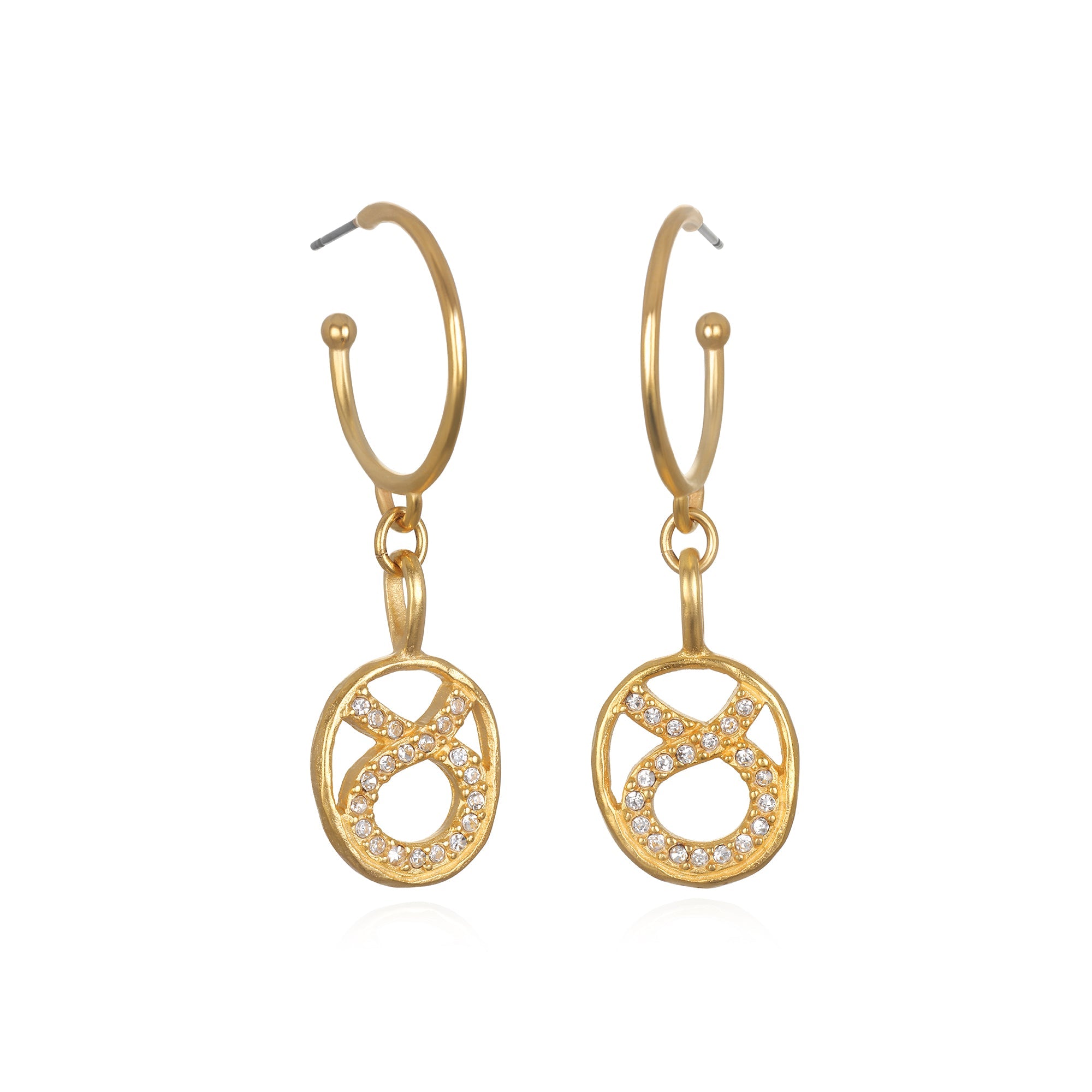 Floating Zodiac Earrings