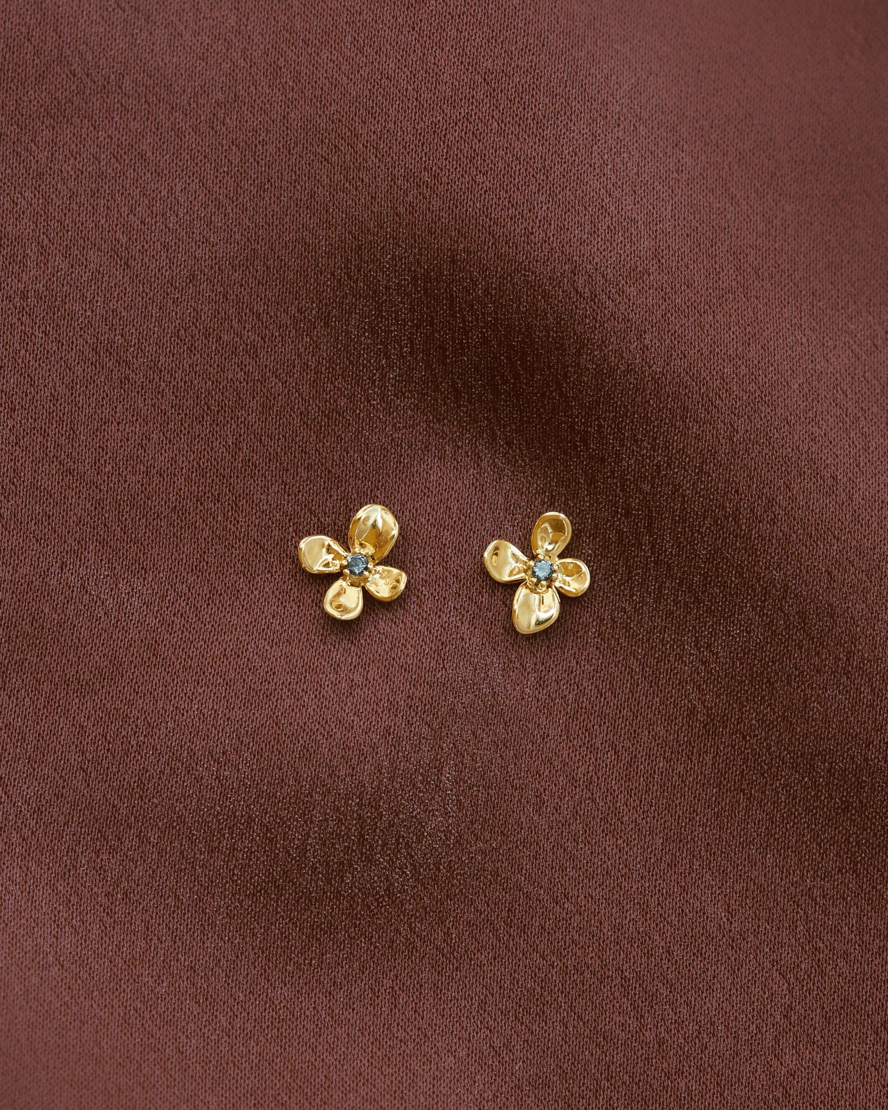 Midnight Blossom Studs