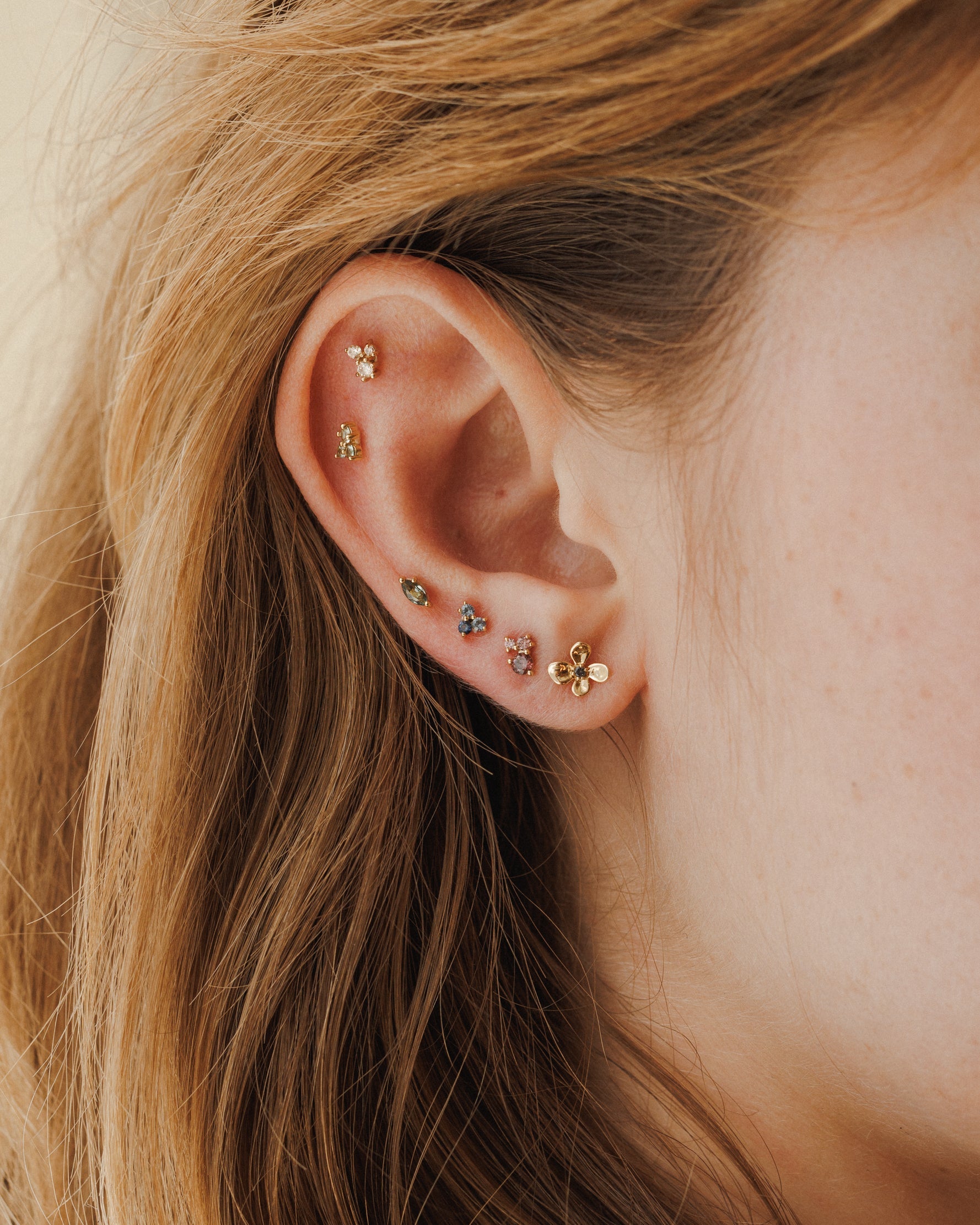 Poet's Palette Stud Set