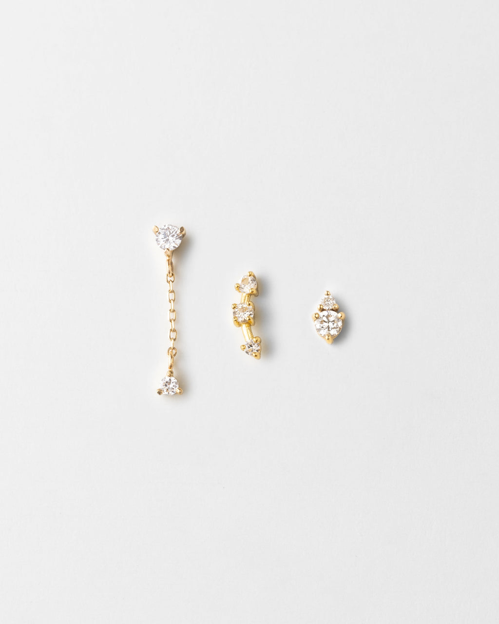 Stargazer Diamond Stud Set