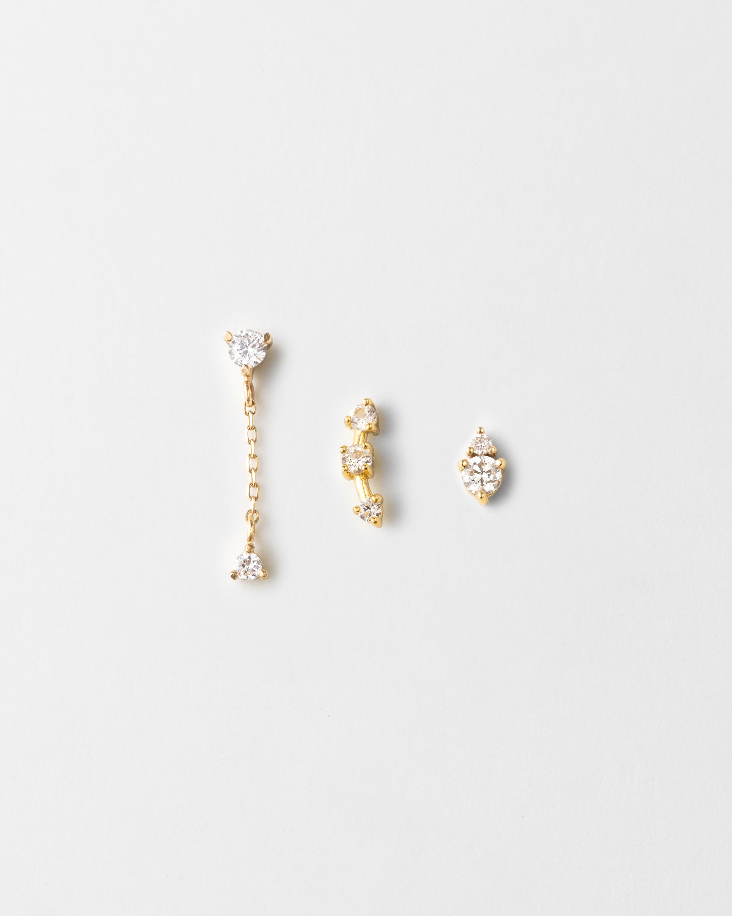 Stargazer Diamond Stud Set