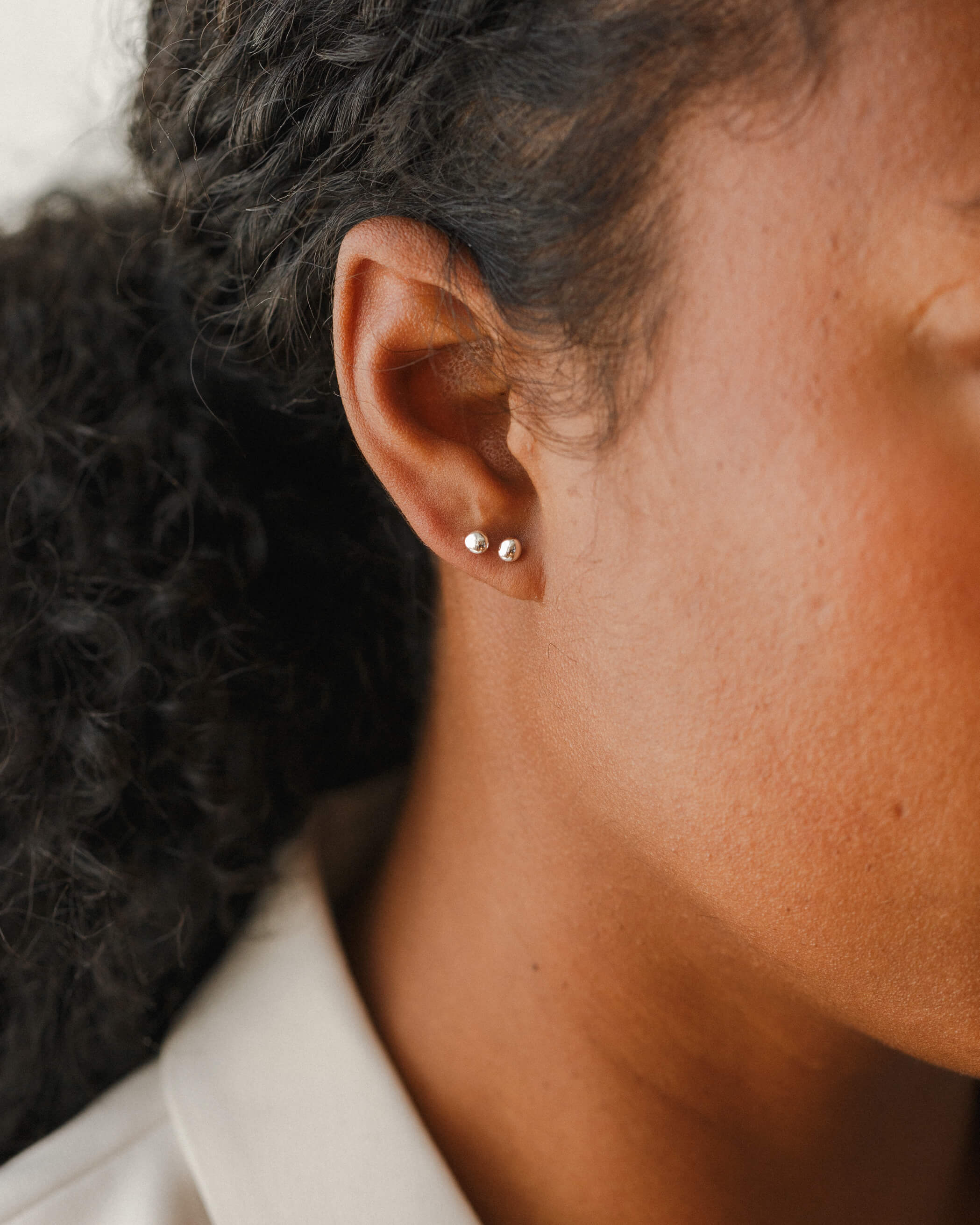 Tiny Pebble Studs