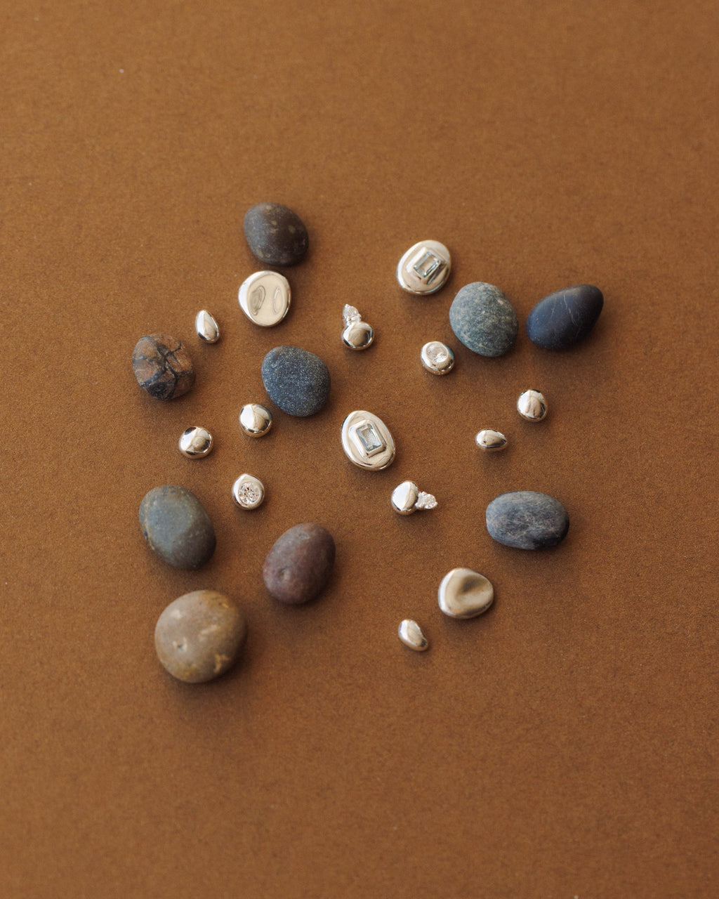 Tiny Pebble Studs