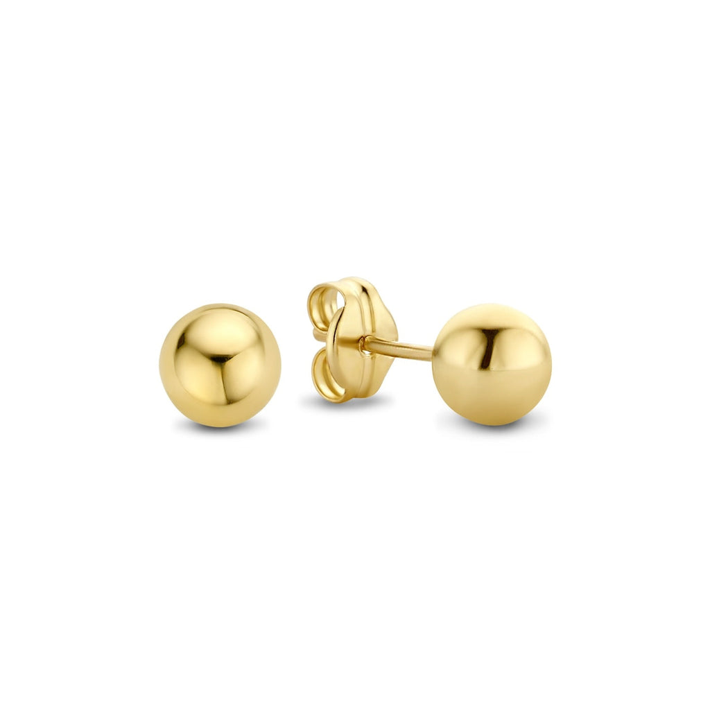 Rivoli Finou 14 karat gold ear studs with sphere