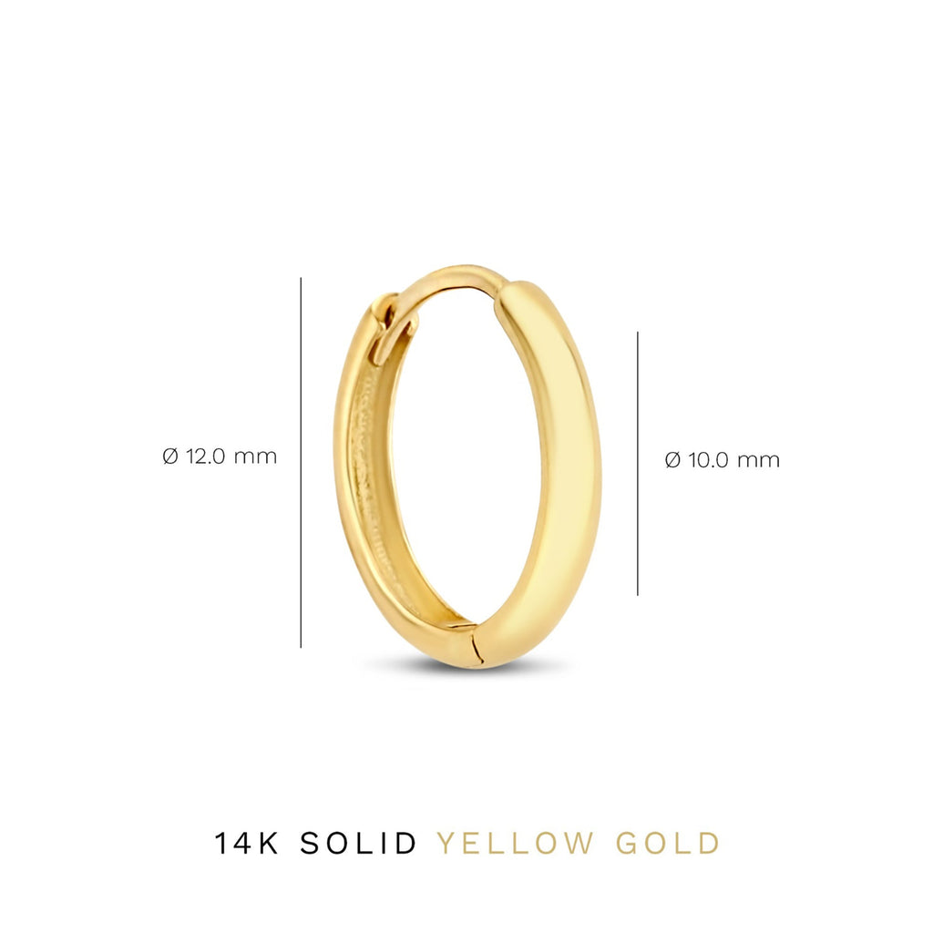 Cadeau d'Isabel 14 karat gold earring set