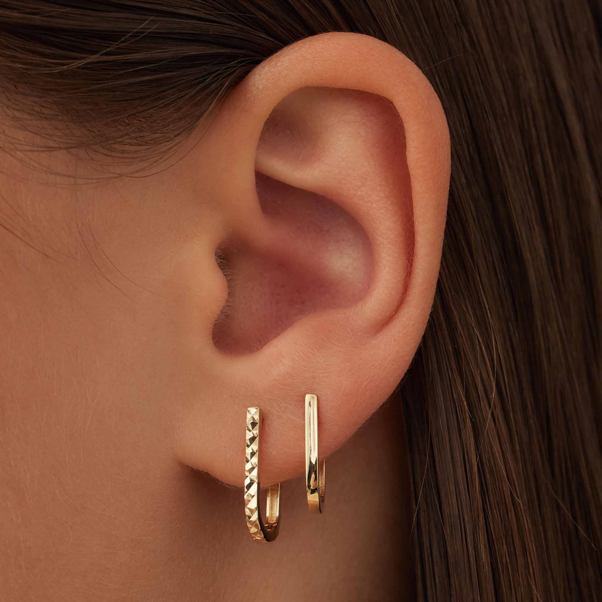 Rivoli Aimée 14 karat gold drop earrings