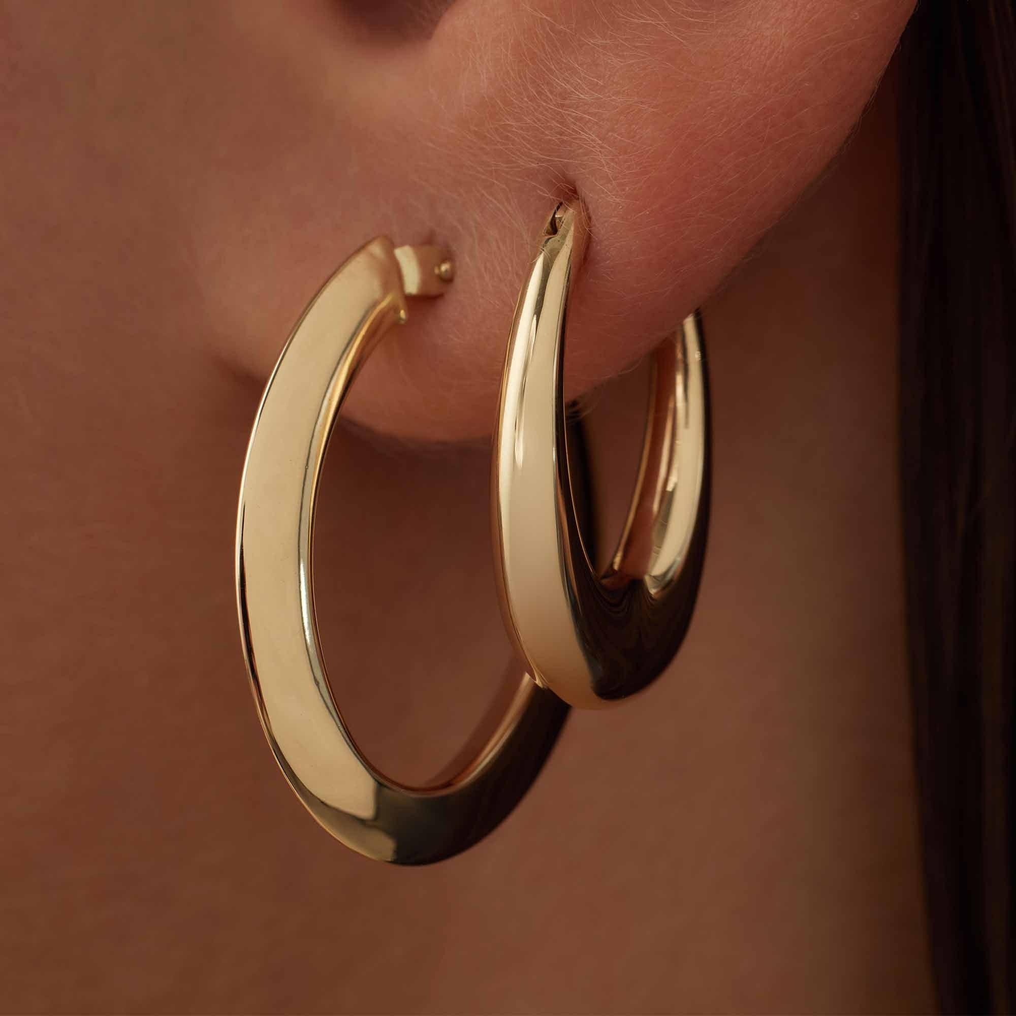 Rivoli Maryn 14 karat gold drop earrings