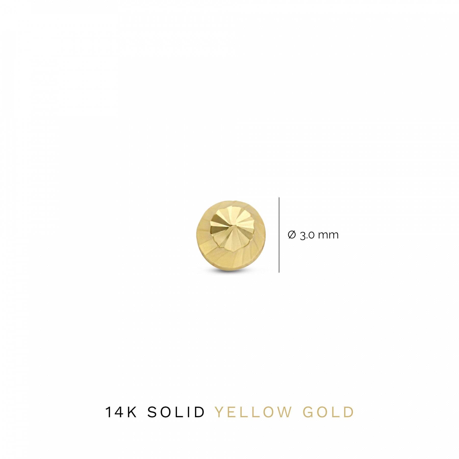 Cadeau d'Isabel 14 karat gold earring set