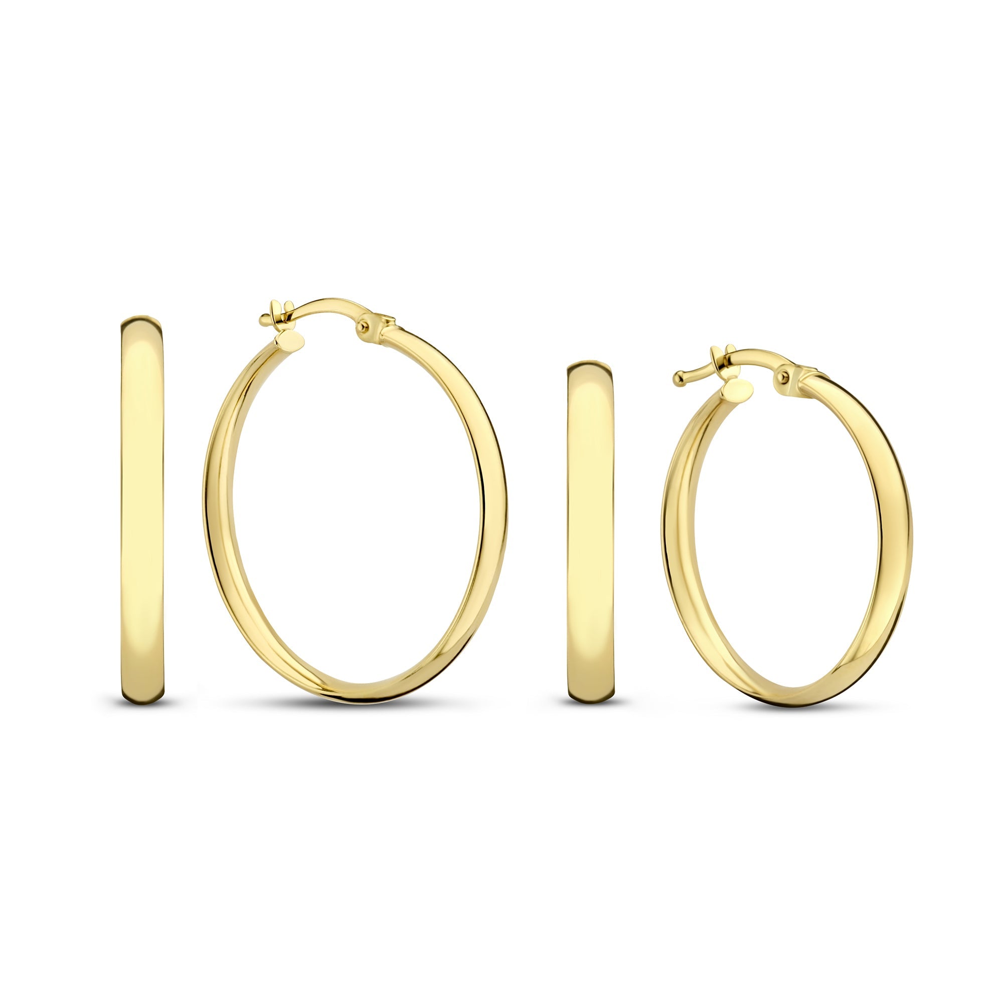 Cadeau d'Isabel 14 karat gold earring set