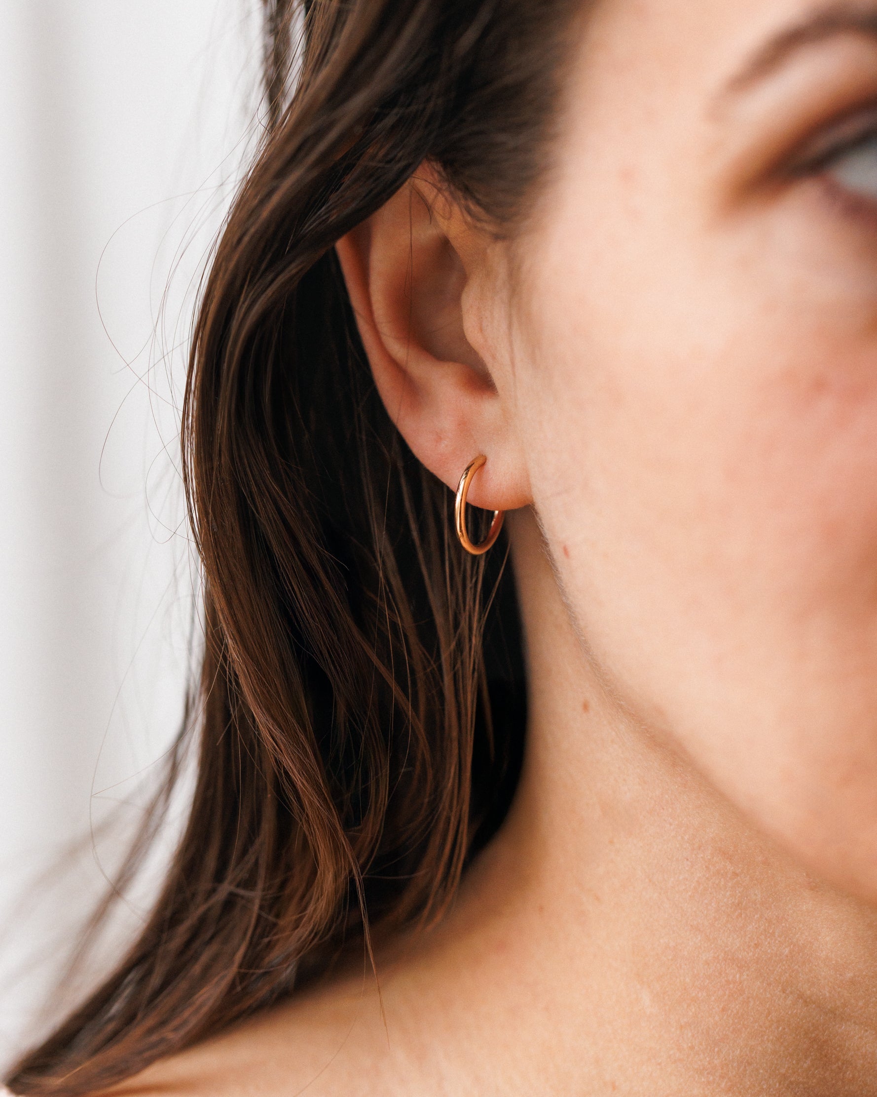 Solid Gold 24/7 Hoops