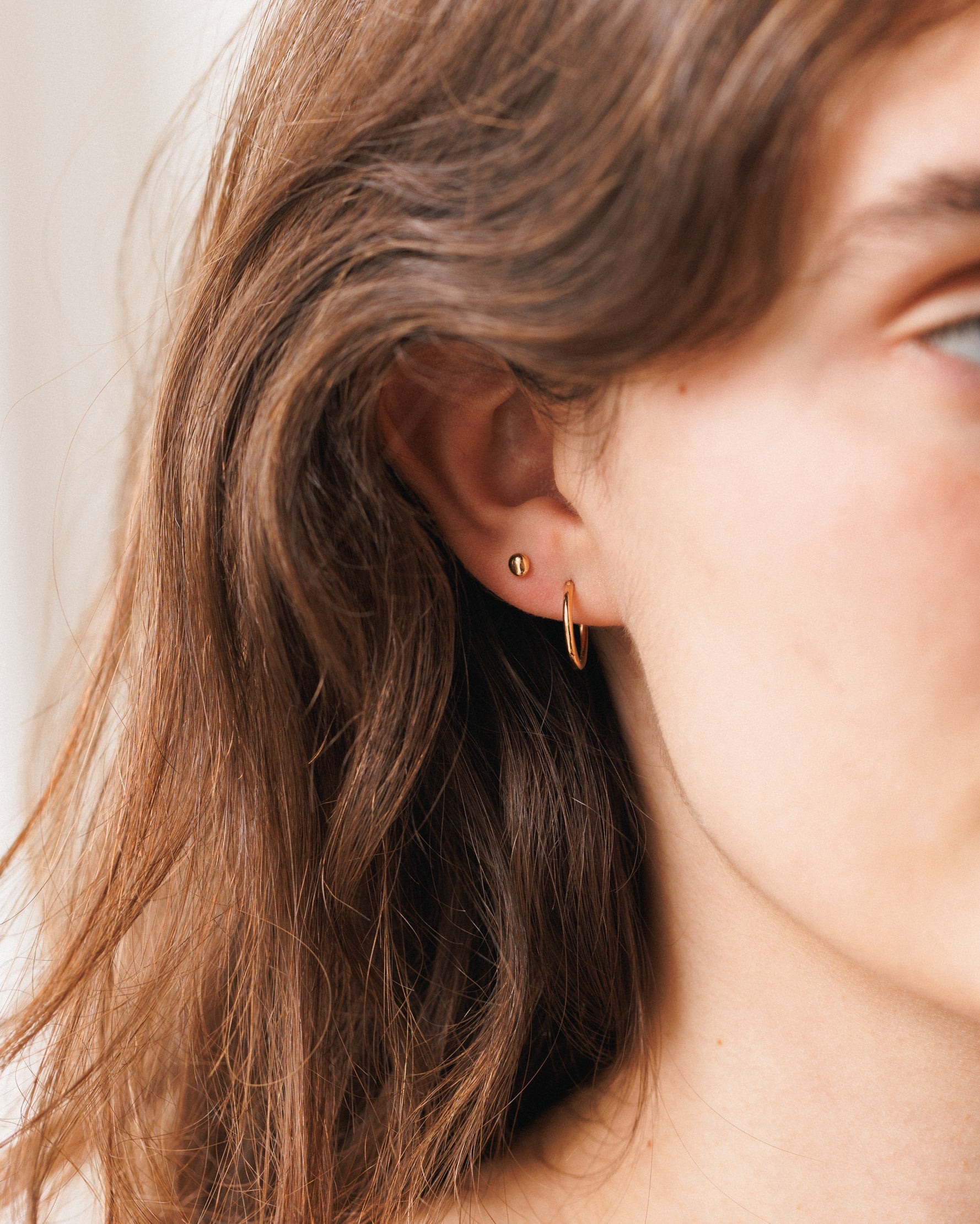 Solid Gold 24/7 Hoops