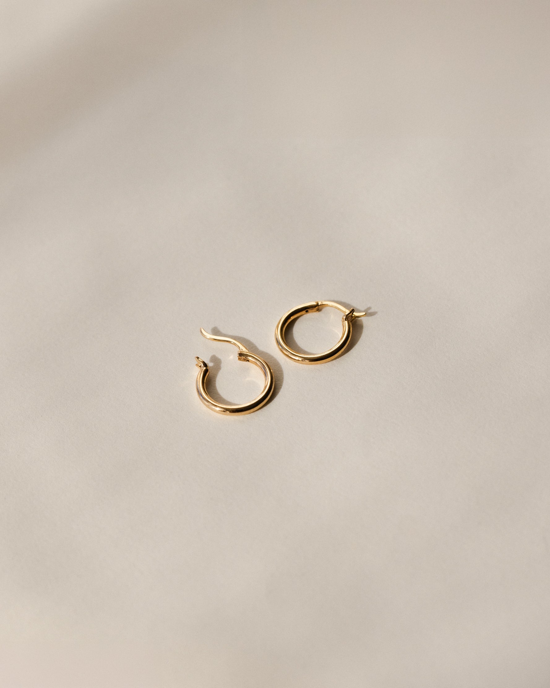 Solid Gold 24/7 Huggie Hoops