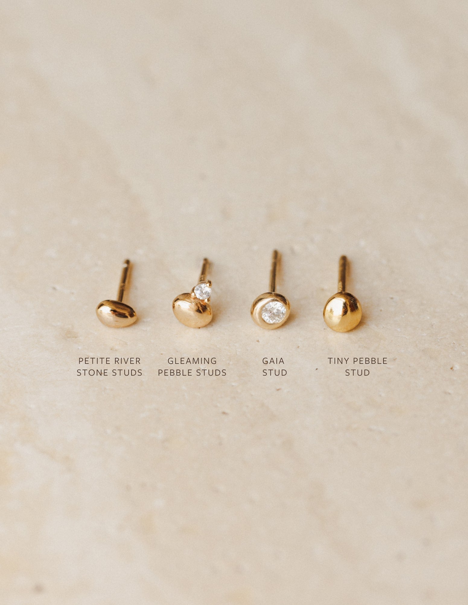 Stacking Stone Stud Set