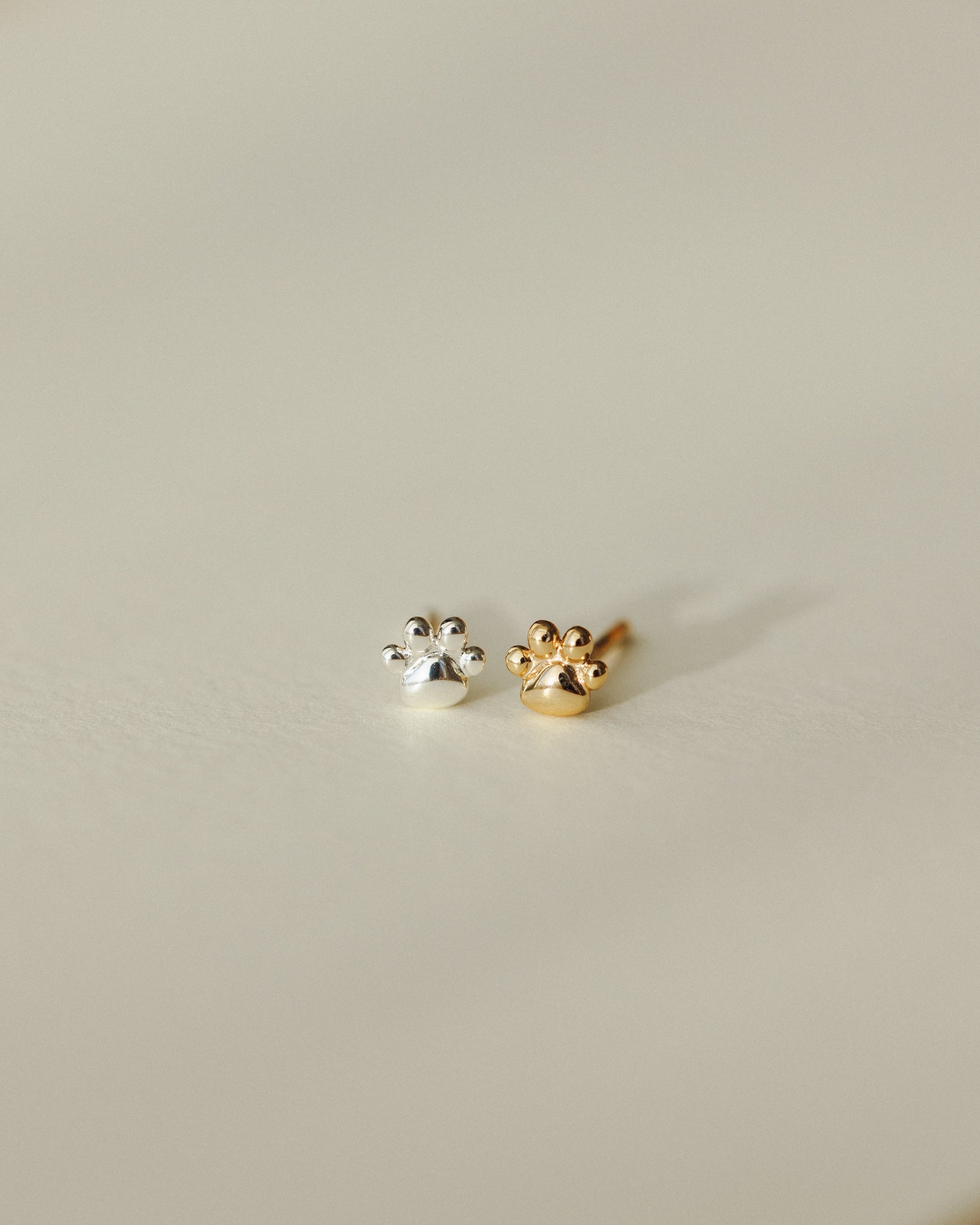 Paw Print Studs