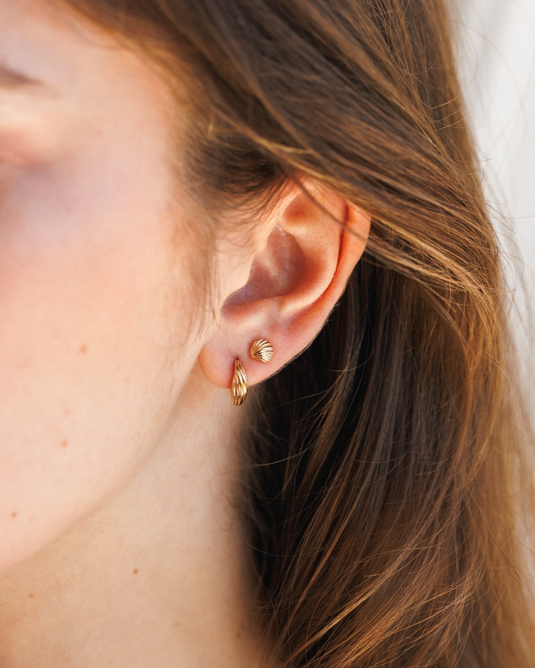 Baby Seashell Studs