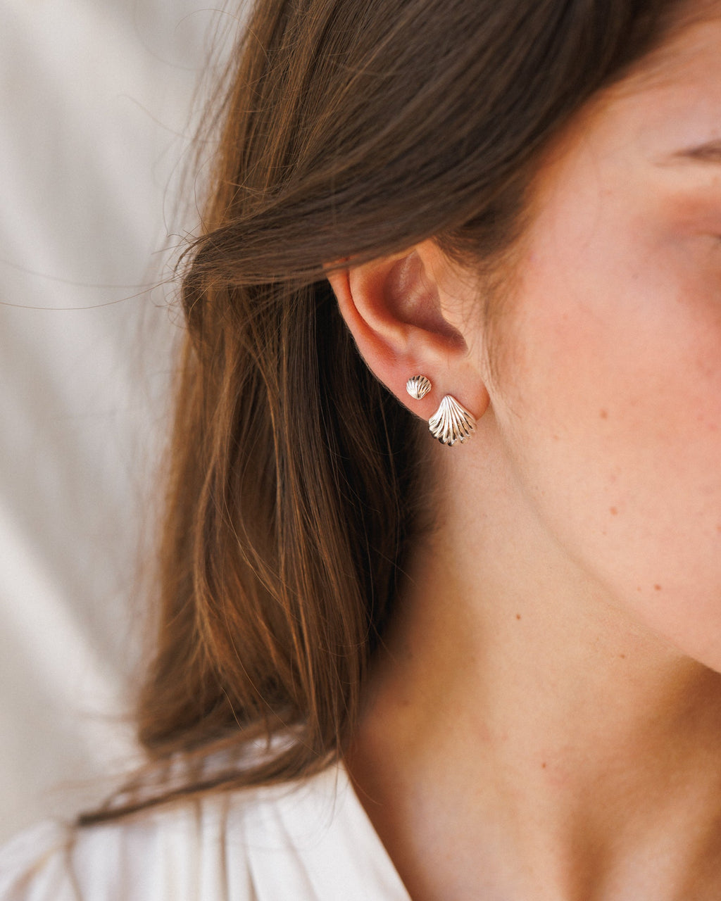 Baby Seashell Studs