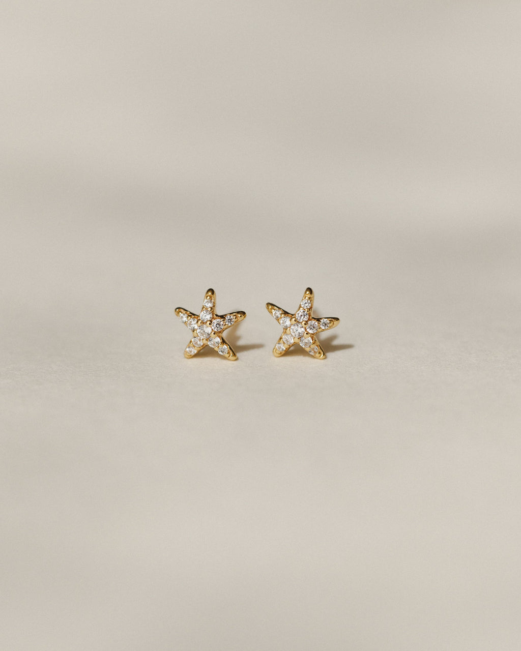 Pavé Sea Star Studs