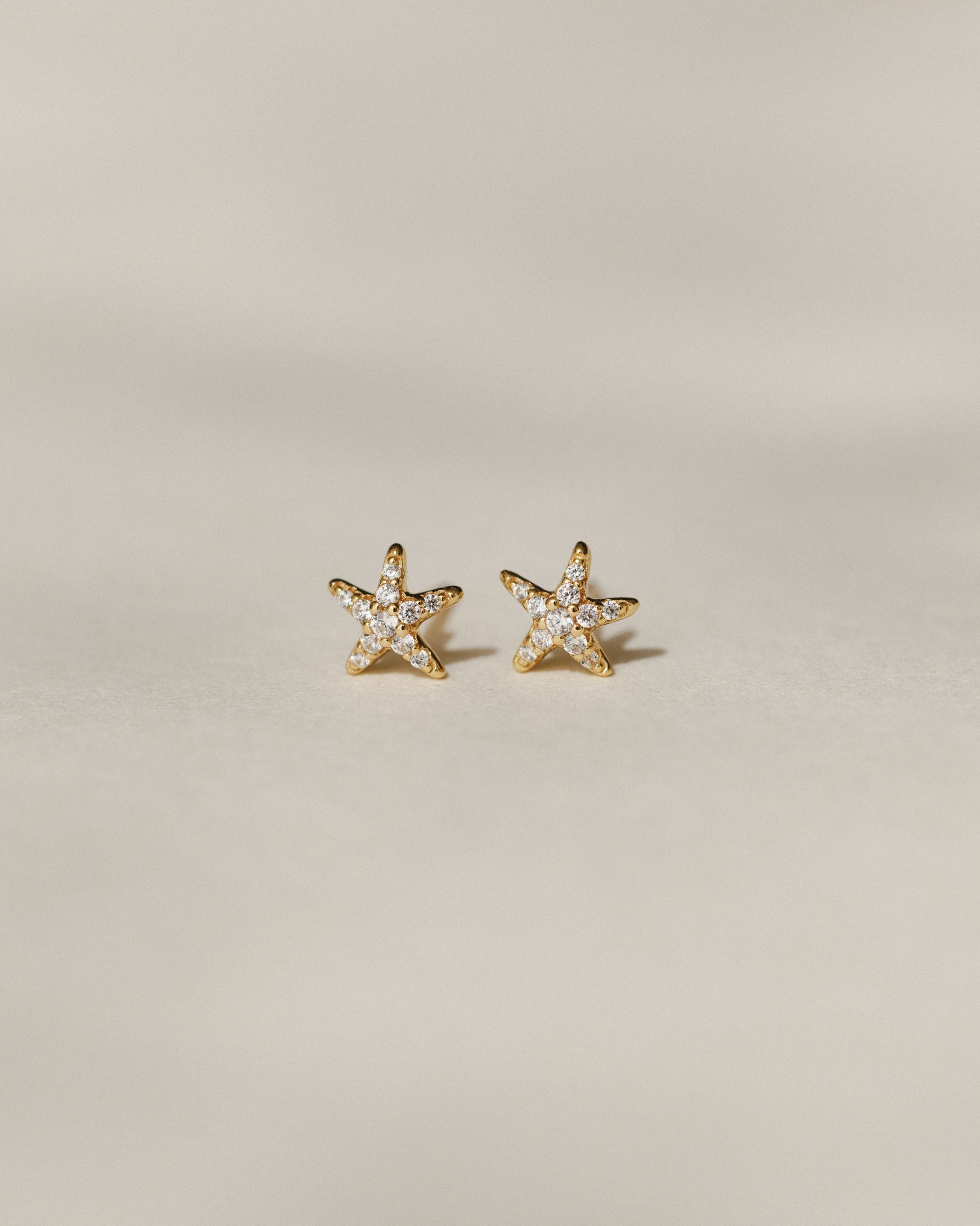 Pavé Sea Star Studs